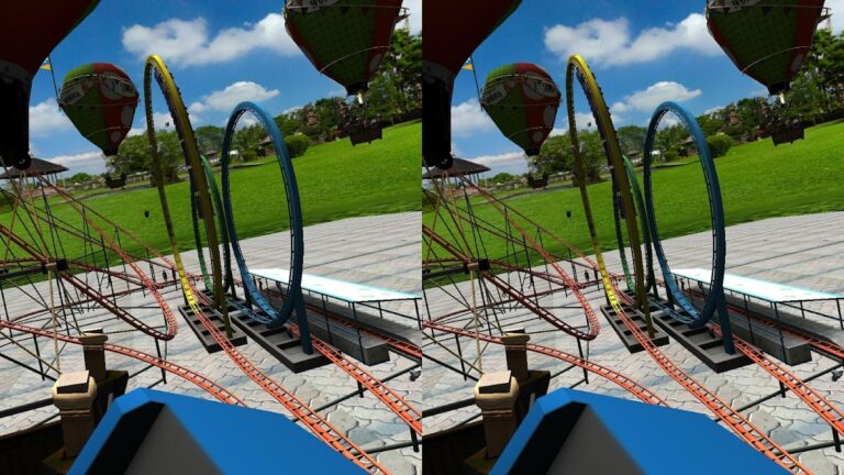 Roller Coaster Park: Fun Games — скриншот 3