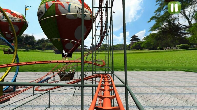 Roller Coaster Park: Fun Games — скриншот 5
