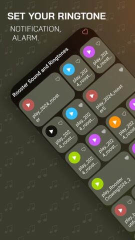 Rooster Sounds для Android — скриншот 1