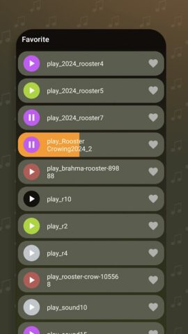 Rooster Sounds для Android — скриншот 4