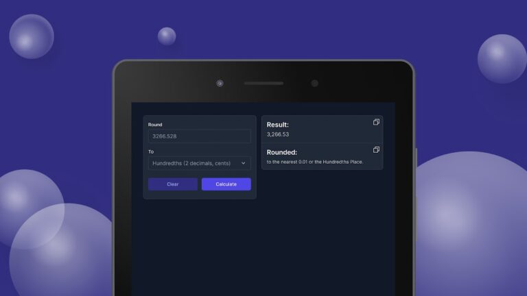 Калькулятор округления чисел для Android — скриншот 4
