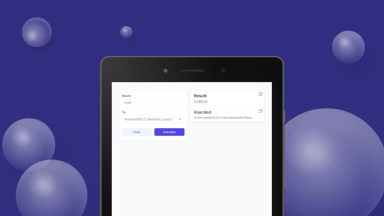 Калькулятор округления чисел для Android — скриншот 5