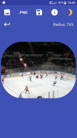 Закругление углов фото для Android — скриншот 2