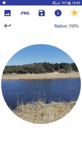 Закругление углов фото для Android — скриншот 3