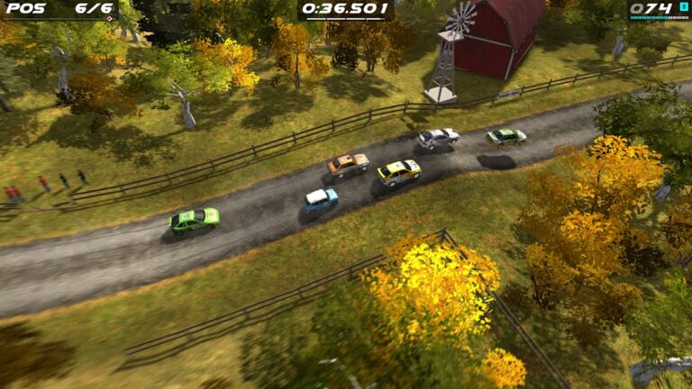 Rush Rally Origins Demo для Android — скриншот 1
