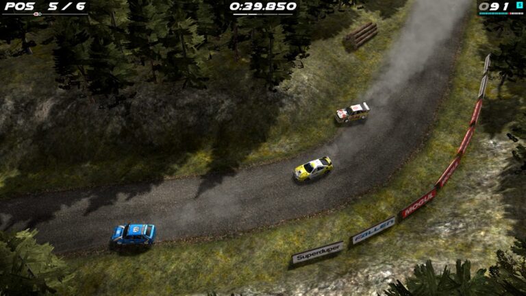 Rush Rally Origins Demo для Android — скриншот 2