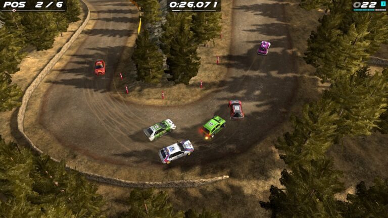 Rush Rally Origins Demo для Android — скриншот 3