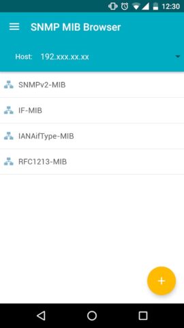 SNMP MIB Browser для Android — скриншот 2