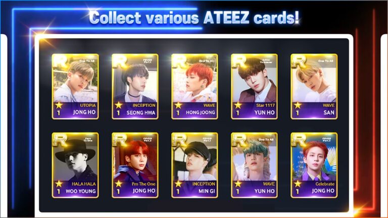 SUPERSTAR ATEEZ для Android — скриншот 5