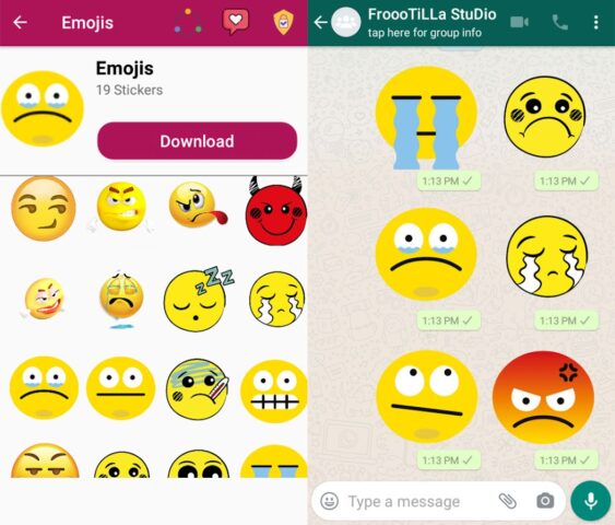 Грустные стикеры — WAStickers для Android — скриншот 4