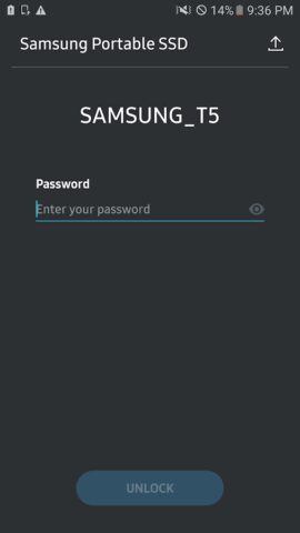 Samsung Portable SSD для Android — скриншот 2