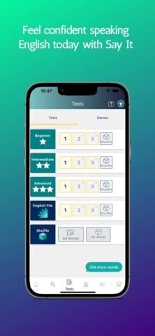 Say It: English Pronunciation для iOS — скриншот 4