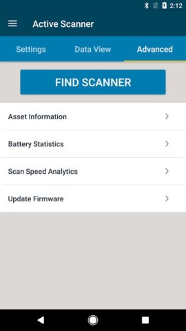 Scanner Control App для Android — скриншот 4