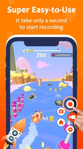 Screen Recorder & Audio Record для Android — скриншот 1