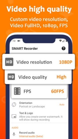 Screen Recorder & Audio Record для Android — скриншот 3