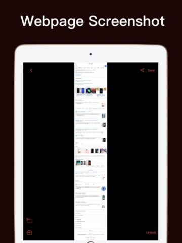 Screenshot- Снимок веб-страниц для iOS — скриншот 2