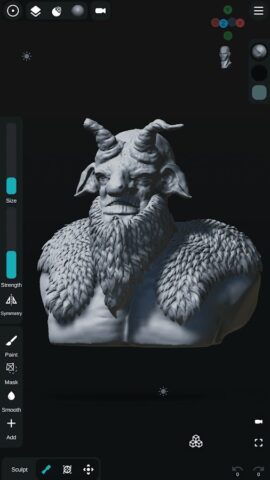 Sculpt+ для Android — скриншот 1