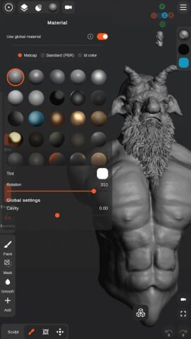 Sculpt+ для Android — скриншот 4