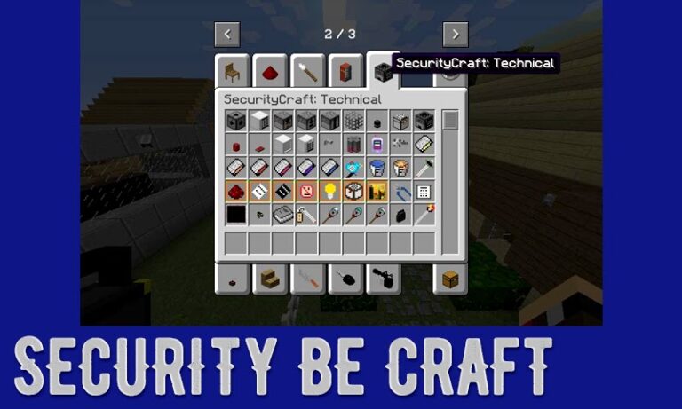 Мод Security для Minecraft для Android — скриншот 3