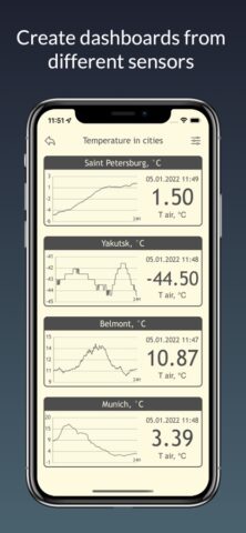 Sensors NM для iOS — скриншот 5