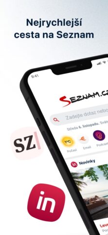 Seznam.cz для iOS — скриншот 1