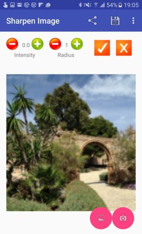 Повысить четкость изображения для Android — скриншот 2