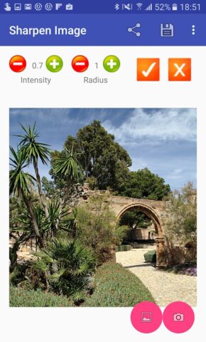 Повысить четкость изображения для Android — скриншот 3