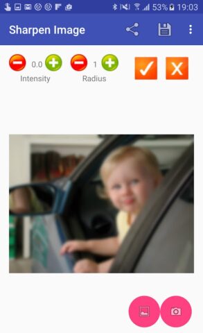 Повысить четкость изображения для Android — скриншот 5