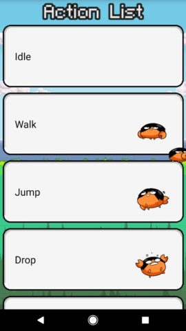 Shimeji для Android — скриншот 4