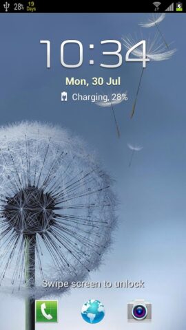 Аккумулятор процентах для Android — скриншот 1