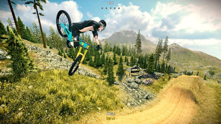 Shred! Remastered — MTB для Android — скриншот 1