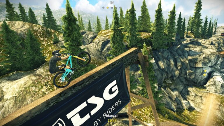 Shred! Remastered — MTB для Android — скриншот 4