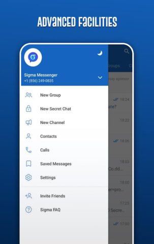 Sigma Messenger для Android — скриншот 3