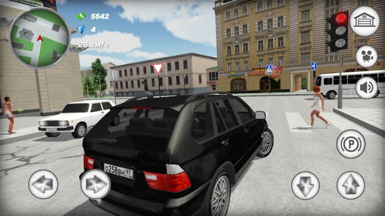 Симулятор автомобиля BMW X5 для Android — скриншот 1