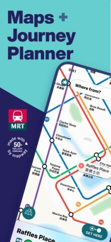 Singapore Metro Map & Planner для iOS — скриншот 1