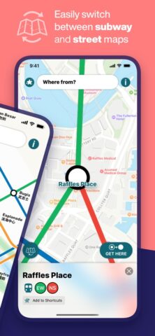 Singapore Metro Map & Planner для iOS — скриншот 2