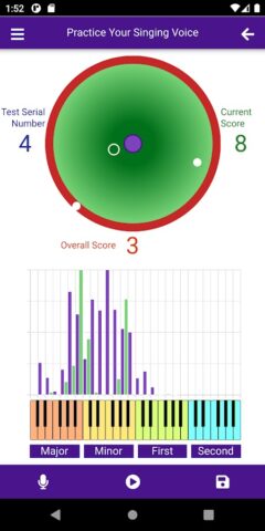 Singer Voice Tester для Android — скриншот 3
