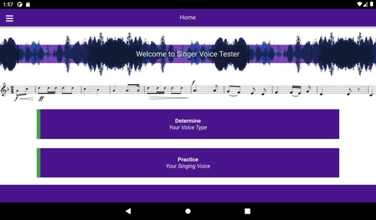 Singer Voice Tester для Android — скриншот 5