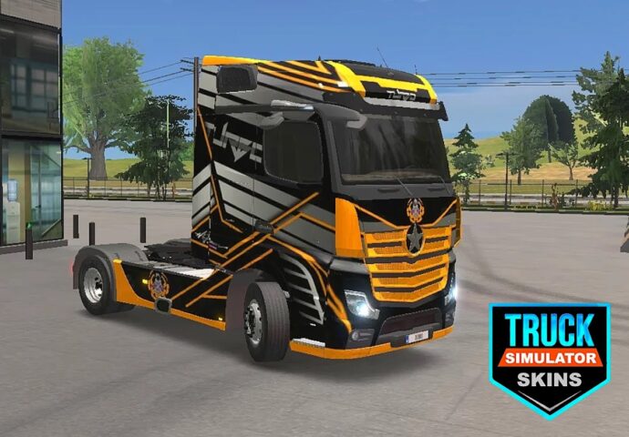 Skins Truck Simulator — TSU для Android — скриншот 5