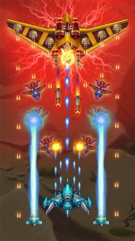 Sky Raptor: самолеты стрелялки для Android — скриншот 2