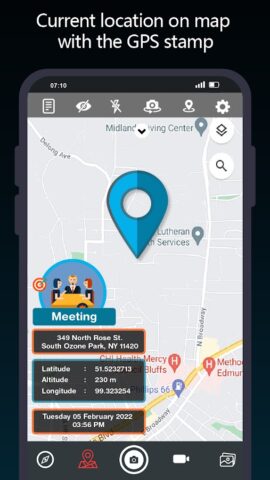 Умная GPS Камера — Timestamp — скриншот 2