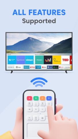 Smart TV Remote for Samsung TV для Android — скриншот 1