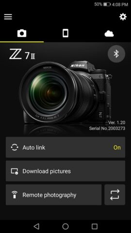 SnapBridge для Android — скриншот 1