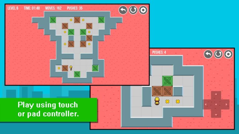 Sokoban Original & Extra для Android — скриншот 5