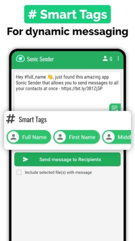 Sonic Sender для Android — скриншот 3