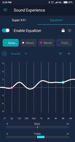 Sound Blaster Command для Android — скриншот 3