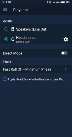 Sound Blaster Command для Android — скриншот 4