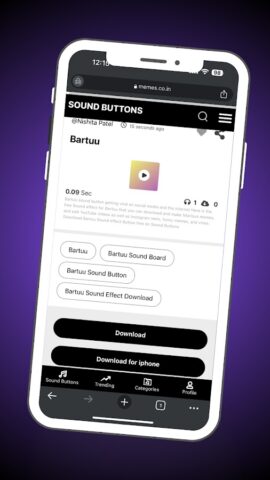 Sound Buttons: Instant Sounds для Android — скриншот 3
