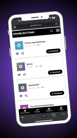 Sound Buttons: Instant Sounds для Android — скриншот 4