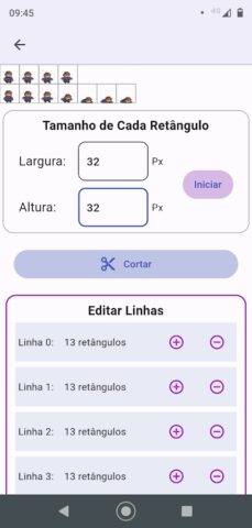 Sprite Sheet Separador для Android — скриншот 2